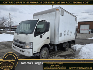 2017 Hino 195 195 - 12Ft Box - Custom Lift Gate - CERTIFIED