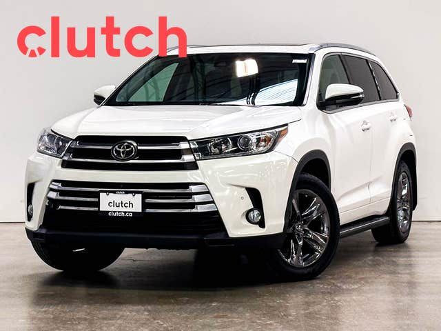 2017 Toyota Highlander Limited AWD w/ Nav, Heated Front Seats, R in Cars & Trucks in Ottawa
