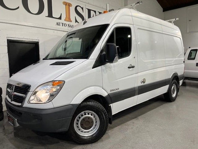 2009 Dodge Sprinter 2500 144WB-HIGH ROOF-LADDER RACK-SHELVES-DIV