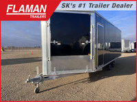 2023 ALCOM HES101X22(6.5) Enclosed Snowmobile Trailer