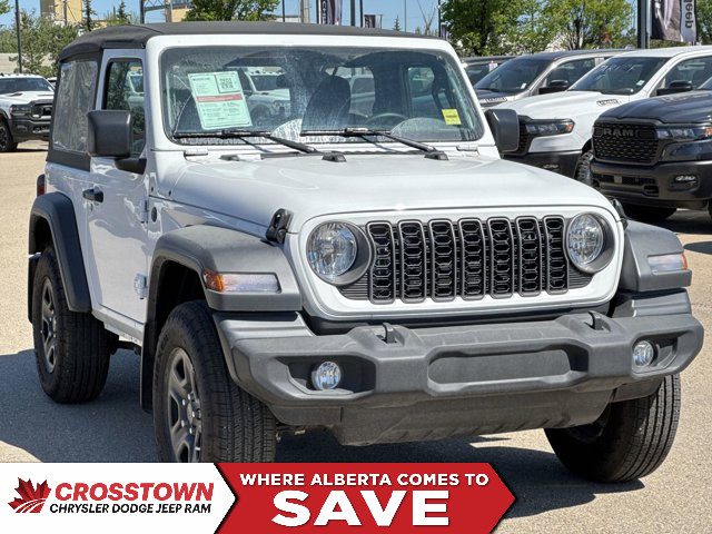 2025 Jeep Wrangler Sport | One Owner | Apple CarPlay in Cars & Trucks in Edmonton