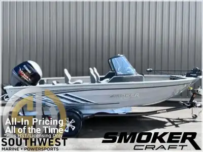 2023 Smoker-Craft Excursion 176 DC PRO + $500 Tackle & Gear Credit Plus FREE Safety & Mooring Pkg!!...