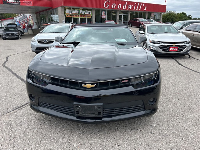  2014 Chevrolet Camaro RS, CLEAN CARFAX, LEATHER, CONVERTIBLE SO in Cars & Trucks in London - Image 4