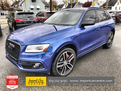 2017 Audi SQ5 3.0T Dynamic Edition DYNAMIC, LEATHER, PANO.ROO...