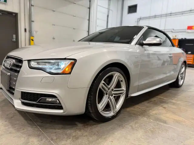 2013 AUDI S5 PREMIUM S-LINE *CONVERTIBLE *FULLY LOADED *SAFETIED dans Autos et camions dans Winnipeg - Image 5