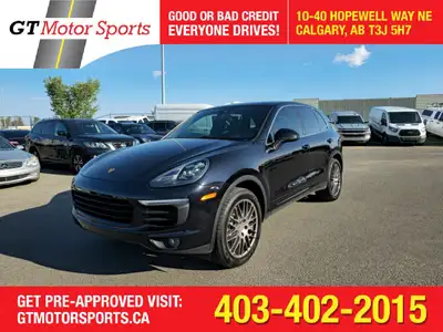  2015 Porsche Cayenne S TURBO AWD | LEATHER | MOONROOF | $0 DOWN