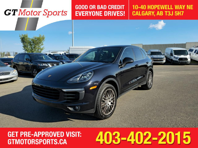  2015 Porsche Cayenne S TURBO AWD | LEATHER | MOONROOF | $0 DOWN in Cars & Trucks in Calgary