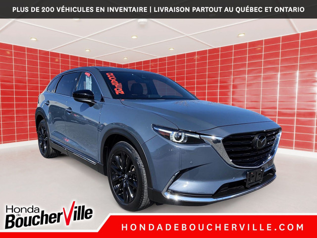 2021 Mazda CX-9 KURO AWD, CUIR ROUGE, SIEGES VENTILLÉS, JAMAIS A dans Autos et camions  à Longueuil/Rive Sud - Image 3