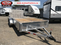 ALL ALUMINUM ACTION SERIES 6X12 UTILITY TRAILER