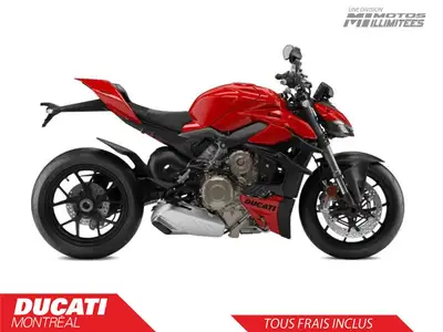 DUCATI STREETFIGHTER V4 2024La Streetfighter V4 a connu un succès immédiat et a établi de nouvelles...