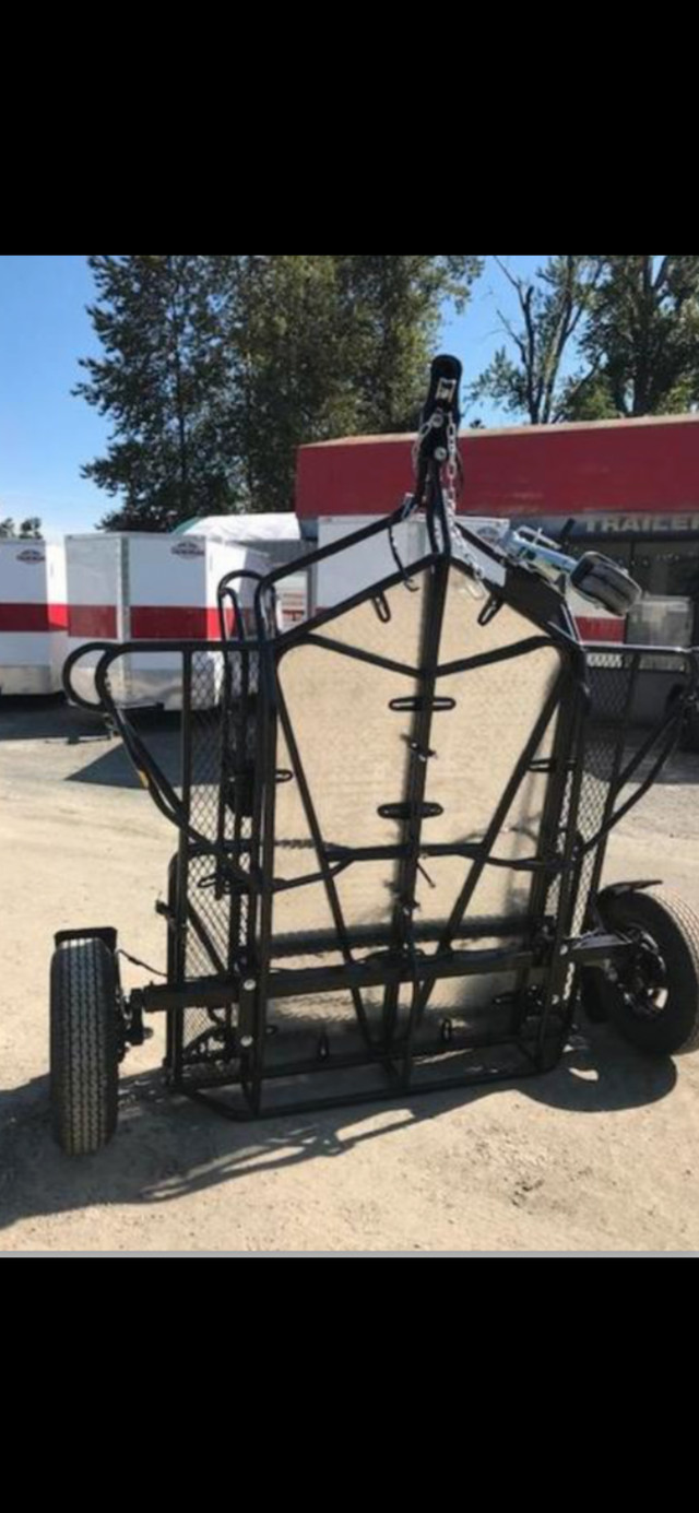 2025 Warrior Folding Motorcycle Trailer Cargo & Utility Trailers