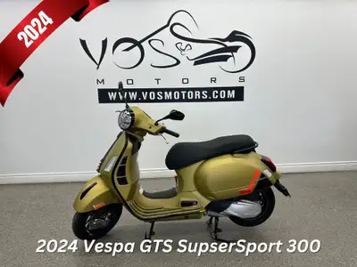-No Payments for 1 Year The 2024 Vespa GTS Supersport 300 is a sporty, stylish scooter designed for...