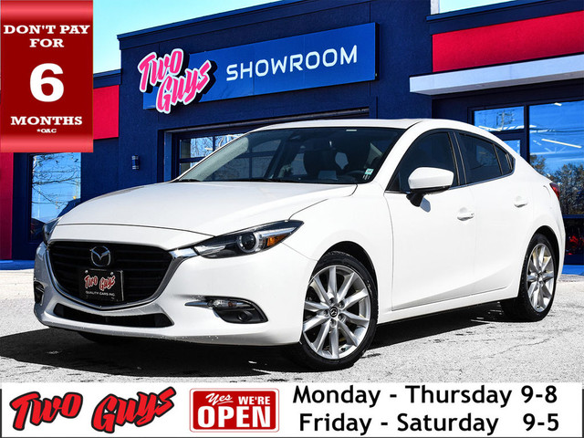 2017 Mazda Mazda3 GT 6Spd | PREMIUM | Leather | Sunroof | Bose | in Cars & Trucks in St. Catharines