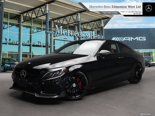 2017 Mercedes-Benz C 300 4MATIC Coupe - Low Kms - Carbon Optics  in Cars & Trucks in Edmonton