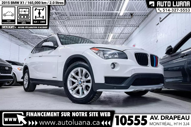 2015 BMW X1 xDrive28i TOIT PANORAMIQUE/CAPLAY/MAGS/PUSH START in Cars & Trucks in City of Montréal - Image 3