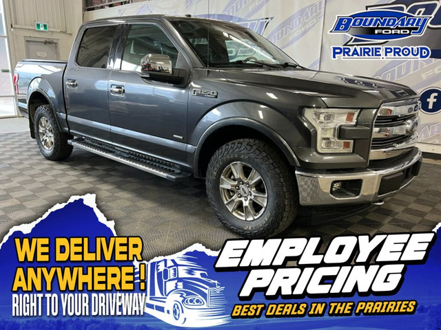 2017 Ford F-150 LARIAT 502A | PANO ROOF | MAX TOW | HTD STS & WH in Cars & Trucks in Lloydminster
