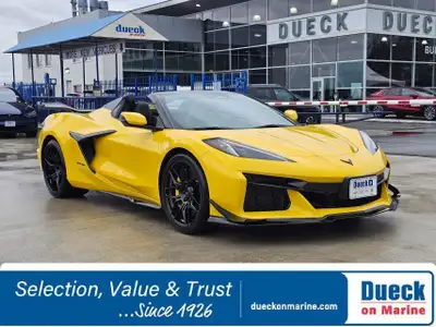 Own our athletically built 2025 Chevrolet Corvette Z06 3LZ Convertible with the Z07 Performance Pack...