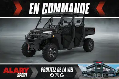 Ce CÔTE-À-CÔTE POLARIS RANGER CREW XP 1000 Edt. Texas 2025 est disponible DÈS MAINTENANT! Contactez-...