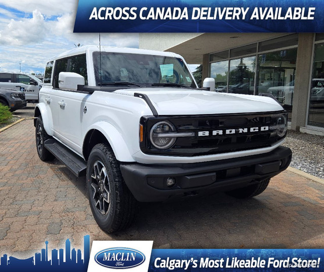 2025 Ford Bronco OUTER BANKS | REMOTE START | 360 CAMERA | G.O.A in Cars & Trucks in Calgary