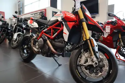 2024 Ducati Hypermotard 950 SP Livery The SP livery With a livery that evokes the racing world in it...
