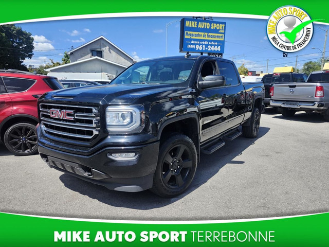 GMC Sierra 1500 4 RM, Cabine multiplaces 143,5 po, SLE 2018 à ve dans Autos et camions  à Laval/Rive Nord