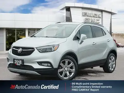 This meticulously maintained 2018 Buick Encore Essence SUV is ready for your next adventure. Boastin...