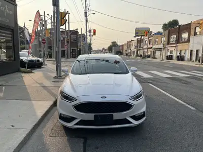 2017 FORD FUSION SPORT !!!!!!!!!!! ONE OWNER !!!!!! NO ACCIDENTS !!!!!!!! AWD !!! 2.7L V6 !!!!! CLEA...