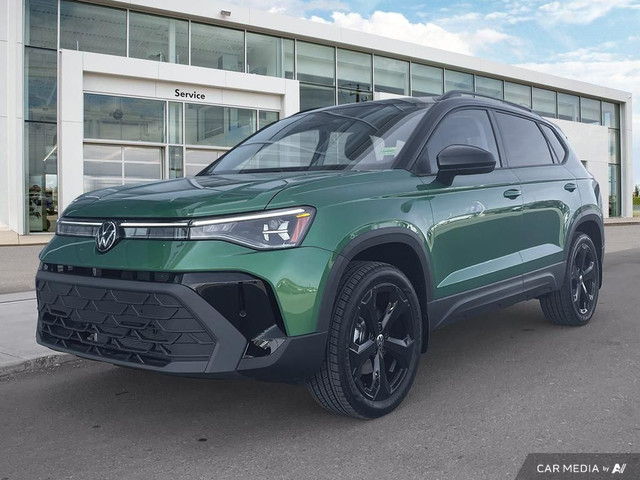 2025 Volkswagen Taos Comfortline Black Edition 4MOTION Black Edi in Cars & Trucks in Medicine Hat - Image 2