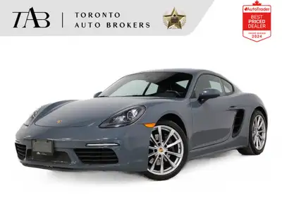 This beautiful 2018 Porsche 718 Cayman Coupe is a local Ontario vehicle that delivers a thrilling dr...