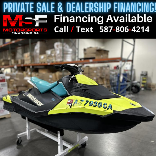 2019 SEADOO SPARK 2 UP (FINANCING AVAILABLE) in Personal Watercraft in Strathcona County