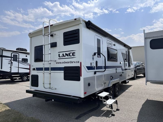 2023 Lance 7000 Pounds Tow Rating 2285 Rear Kitchen Sleeps 4-6 in Travel Trailers & Campers in Red Deer - Image 2