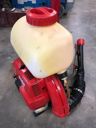 Motorized Backpack Mistblower, 53cc, 3.3 hp, 3 gallon capacity, 22 lbs. Solo's largest, most powerfu...