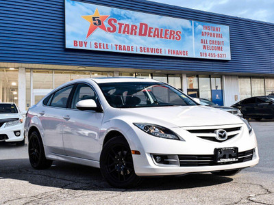  2013 Mazda Mazda6 LEATHER SUNROOF MINT! WE FINANCE ALL CREDIT!