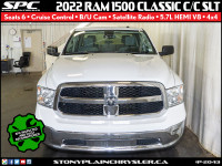 Discover power and practicality with the 2022 RAM 1500 Classic SLT 4x4 Crew Cab 5'7" Box, now availa... (image 6)
