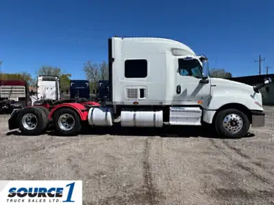 New to Source 1! Clean Low KLMS Heavy Haul 2020 International LT625 w/73'' Highrise Sleeper 244'' Wh...