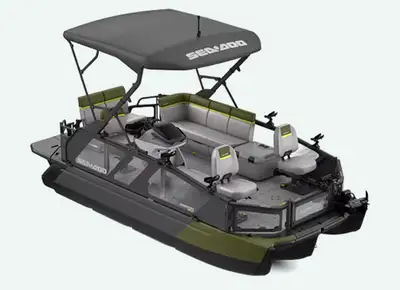 2025 Sea-Doo Switch Fish 18' 230 – BRAND NEW – 0 Kms Key Details: Engine: Rotax® 1630 ACE™ – 230 (23...