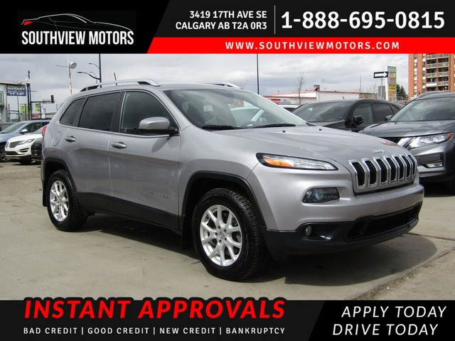  2018 Jeep Cherokee LEATHER/NORTH 4X4/V6/B.CAMERA/PANOROOF/NEW T in Cars & Trucks in Calgary