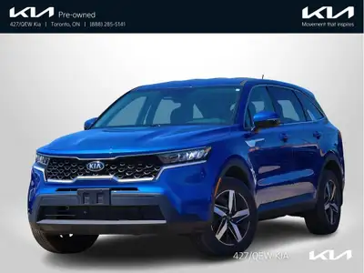 This accident-free and lease return 2021 Kia Sorento LX Premium is a well-appointed and versatile mi...