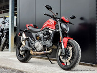  2022 Ducati Monster + Ducati Red