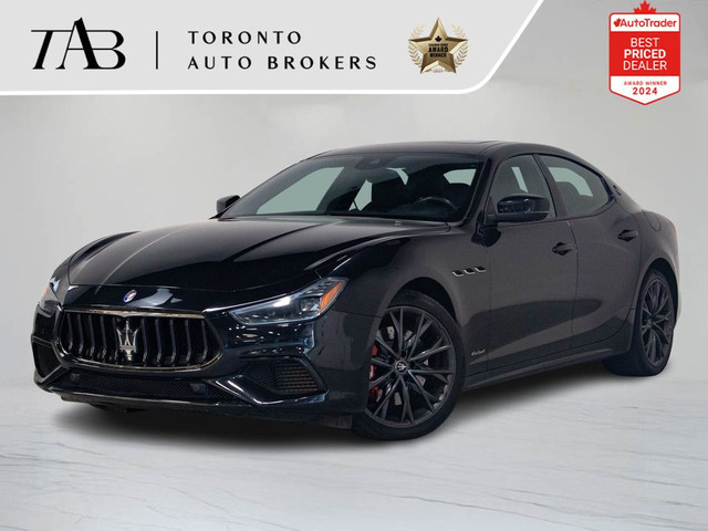 2021 Maserati Ghibli S Q4 GRANDSPORT | 3.0L | NERISSIMO | CARBON in Cars & Trucks in Mississauga / Peel Region