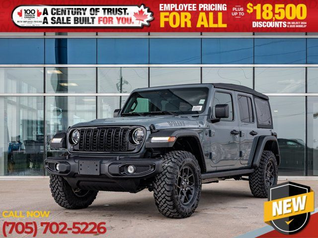 2025 Jeep Wrangler Willys in Cars & Trucks in Barrie