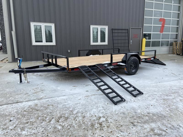 2024 Double A Trailers Utility Trailer 83in. x 14' (3500LB GVW) in Cargo & Utility Trailers in Strathcona County - Image 2