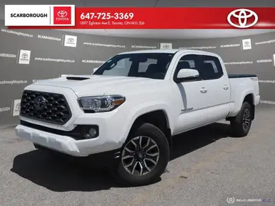 Check out this 2023 Toyota Tacoma 4x4 Double Cab Auto with 31,048 KMS, finished in a sleek White ext...
