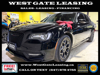 2022 Chrysler 300 300S AWD | LEATHER | SUNROOF | CAMERA | REMOTE