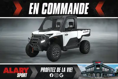 Ce CÔTE À CÔTE POLARIS RANGER XD 1500 PREMIUM Edt. Northstar 2025 est disponible DÈS MAINTENANT! Con...