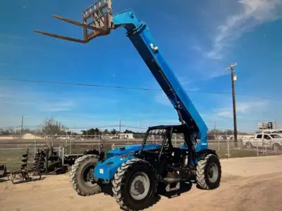 2014 Genie GTH844 44' 8,000 lbs Telescopic Reach Forklift Telehandler 3098 HOURS! 4x4 Operation, Hyd...