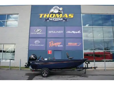 VS1665T 40ELHPT - TROLLING MOTOR DELETE - LW HOOK REVEAL 7 COMBO CNSL - CUSTOM BOAT COVER-BLACK - WO...