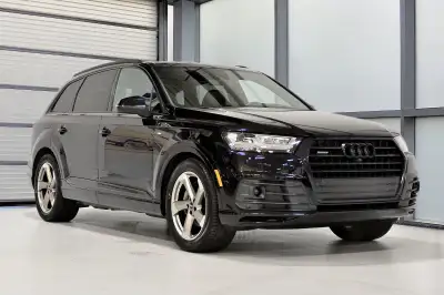 2019 Audi Q7 Technik / S-Line / Black Optics / Dynamic Ride Cert