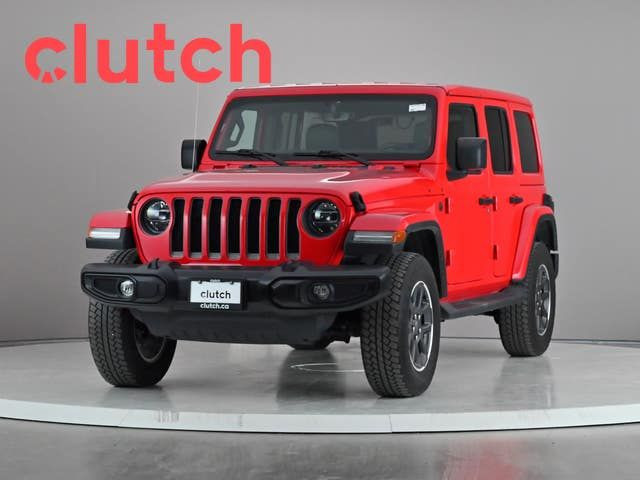 2021 Jeep Wrangler Unlimited Sahara 4X4 w/ Apple CarPlay, Heated in Cars & Trucks in City of Toronto