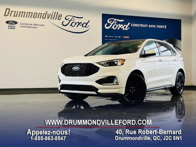 FORD - EDGE - ST-LINE - AWD - 2022 - CUIR/TOIT/GPS/CAMERA - ÉCRA in Cars & Trucks in Drummondville